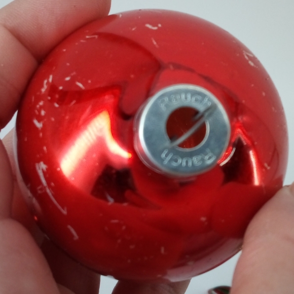 Vintage Rauch Ornaments 1 Non Alaluminum WW2 Handmade And 2 Aluminum Ornaments - Picture 7 of 10